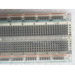 830 Point Round Hole Transparent Prototyping Breadboard with ABS Material