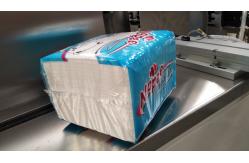 China Easy Operate Plastic Bag Table Napkin Tissue Paper Packing And Sealing Machine supplier