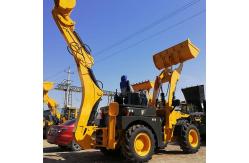China Bucket Dumping Height 3500mm Backhoe Loader Heavy Duty Construction Machinery supplier