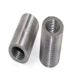 China Industrial Cold Stamping Rebar Coupler EN8 12MM Steel Rebar Coupler manufacturer