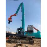 OEM Excavator Pile Driving Boom Arm vibratory pile hammer Attachment