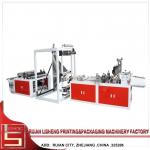 Ultrasonic Welding Non Woven Bag Making Machine For Flat Open Bag , T - shirt Bag , Hand Shopping Bag for sale
