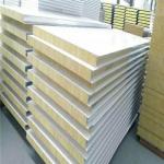 50mm grey white z-lock rock wool sandwich exterior wall panels with 0.426mm for sale