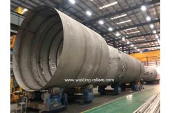 China 100 Ton Welding Pipe Rollers Selfing Aliging Heavy Duty With PU Wheels supplier