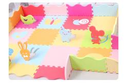 China Softer Children Puzzle Foam Mats Rails Design supplier
