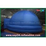 Logo Print Blue Digital Inflatable Planetarium Dome Tent For School 4m - 15m for sale