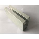Silver Oxide Anodized Aluminum Profiles Length Customized Wear Resistant for sale