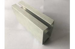 China Silver Oxide Anodized Aluminum Profiles Length Customized Wear Resistant supplier