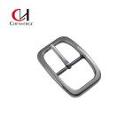 Durable Rustproof 35mm Belt Buckle , Lightweight Heel Bar Belt Buckle for sale
