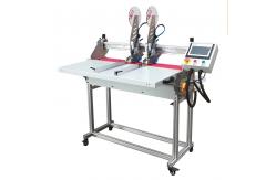 China Semi Automatic Tear Tape Machine Adhesive Double Sided Tape Pasting Machine supplier