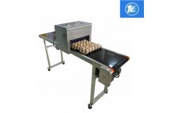 China Egg Continuous Inkjet Printer Personalized Configuration Integrated Rack supplier