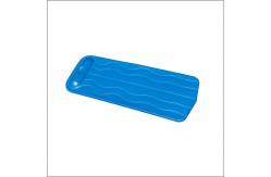 China Customizable Floating Pool Mattress With Headrest Recliner Swimming Raft supplier