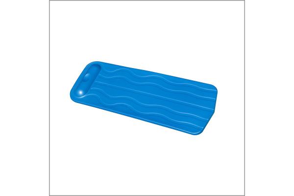 Customizable Floating Pool Mattress With Headrest Recliner Swimming Raft
