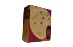 China Printed Luxury Gold Cosmetic Paper Box Packaging Custom Embossed Box Factory supplier