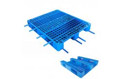 China 110x110cm Lightweight Plastic Pallet Steel Reinforced Plastic Pallets supplier