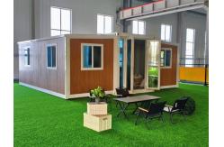China 40ft Expandable Container Home 5900x6300x2480mm Galvanized Steel Frame supplier