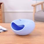 Sustainable Plastic Household Storage Container Pistachio Nut Bowl With Shell Holder for sale