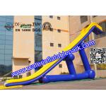 Giant  Pool Slides Inflatable Water Games  With PVC Tarpaulin for sale