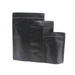 Matte White Black Aluminum Foil Plastic k Packaging Bags Stand Up for sale
