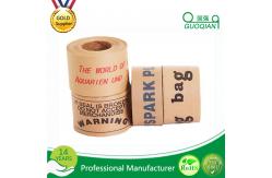 China 100% Recyclable Rubber Based Adhesive Custom Printed Kraft Paper For Packing supplier