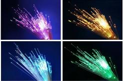 China 0.25mm 12000m Roll End Glow Sparkle Pmma Plastic Optical Fiber supplier