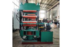 China Large Flat Rubber Heating Molding Machine Seals Four Column Vulcanization supplier