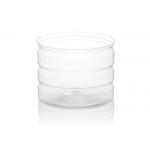 Square PET Tube Packaging , Easy Open Clear Plastic Packaging Tubes