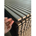 Modern Sound Acoustic Panel PET Wooden Slats MDF Veneer Soundproof Wall Panel for sale