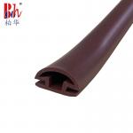 Shock Absorption Wardrobe Door Seal Strip Pvc Rubber Strip 14*6mm for sale