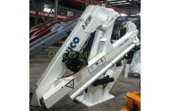 China Electrical 360 Degree 8m Marine Knuckle Boom Crane supplier