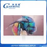 Outdoor Lightweight Transparent P3.91 Indoor LED Screen 1000x500MM for sale