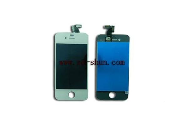 Complete White Cellphone LCD Replacement for iphone 4G LCD+touch