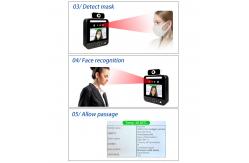 China Free SDK Facial Recognition Temperature Scanner EU Green Pass supplier