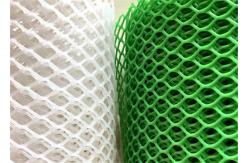 China 3m Width Plastic Mesh Netting 100m Long In Roll Extruded Plain Rigid supplier