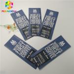 Quad Seal Matte Finished Foil Pouch Packaging Side Gusset Coffee Bag With Valve