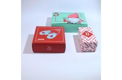 China Custom Box Designs Empty Gift Box Christmas Calendar Box  Personalized Packaging Boxes supplier