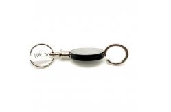 China Plastic Metal Keychain Holder with 500 Pieces Minimum Order Quantity Required supplier