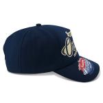 Durable Five Panel Twill Blank Golf Caps , Quick Dry Foldable Baseball Cap