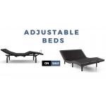 Metal King Size Electric Adjustable Bed With Wireless Remote Control for sale