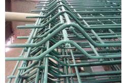 China 150mm Rectangle Hole 3D Welded Triangle Bends Railway Wire Mesh Fence in garden supplier
