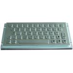 47 keys mini compact format IP65 Panel mount metal keyboard with PS/2 port for sale