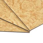 Marble Aluminum Composite Panel with Core PE/FR Coating PE/PVDF UV Resistance for sale