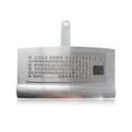 IP68 Dynamic Vandal Proof Industrial Keyboard with 103 Keys & Touchpad for sale