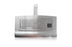China IP68 Dynamic Vandal Proof Industrial Keyboard with 103 Keys & Touchpad supplier