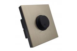 China Big Modular Knob Smart Dimmer Standard 86 wall box installation supplier