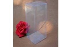 China Biodegradable Plastic Sheet Cake Gift Folding PET Plastic Packaging Box supplier
