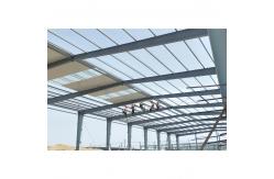 China Galvanised Pvc Window Workshop Steel Structure Lightweight Frame Construction supplier
