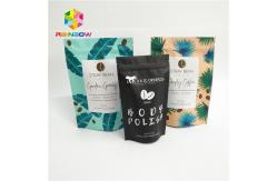 China Glossy Material Custom Printed Stand Up Pouches Coffee Bag For Food Packaging supplier
