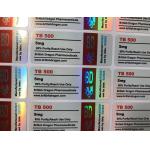 TB500 And BPC 157 Peptide Vial Labels And Boxes Free Design