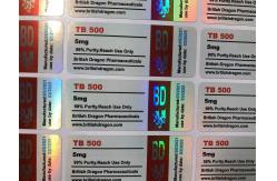 China TB500 And BPC 157 Peptide Vial Labels And Boxes Free Design supplier